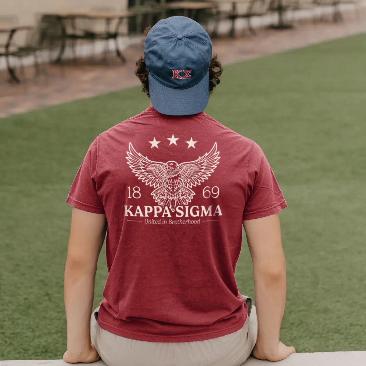 Kappa Sig Patriotic Eagle Short Sleeve Tee