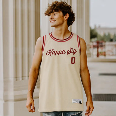 Kappa Sig Retro Basketball Jersey.