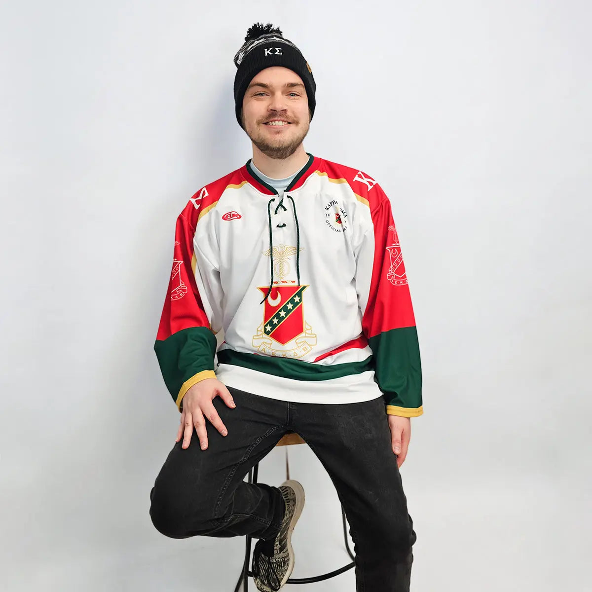 New! Kappa Sig Sublimated Hockey Jersey Kappa Sigma