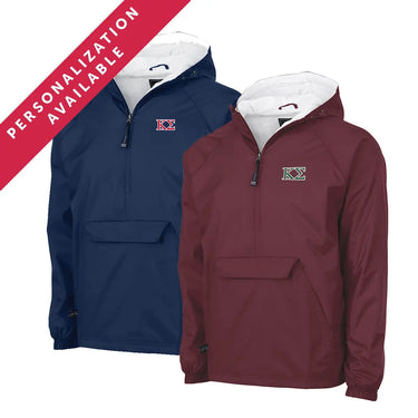 New! Kappa Sig Classic 1/4 Zip Rain Jacket Kappa Sigma
