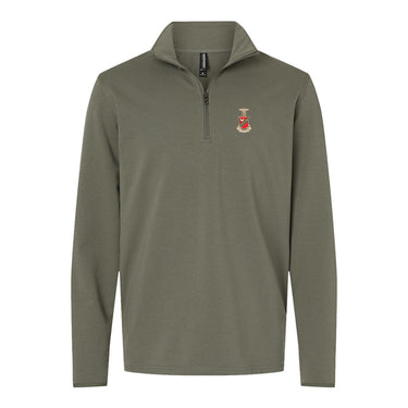 Kappa Sig Embroidered Crest Quarter Zip Kappa Sigma