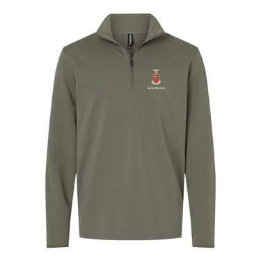Kappa Sig Embroidered Crest Quarter Zip Kappa Sigma