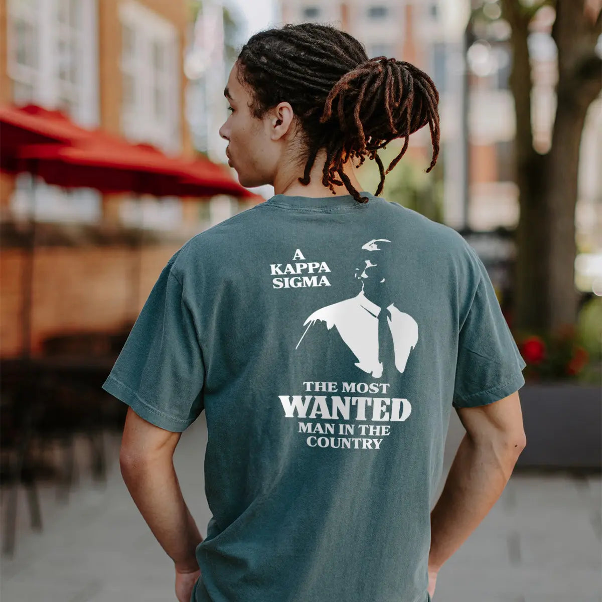 Kappa Sig Comfort Colors Most Wanted Man Short Sleeve Tee