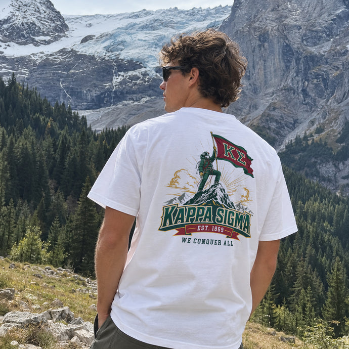 New! Kappa Sig Conquer All Tee