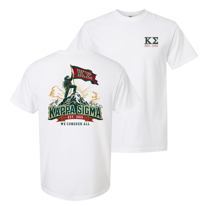 New! Kappa Sig Conquer All Tee