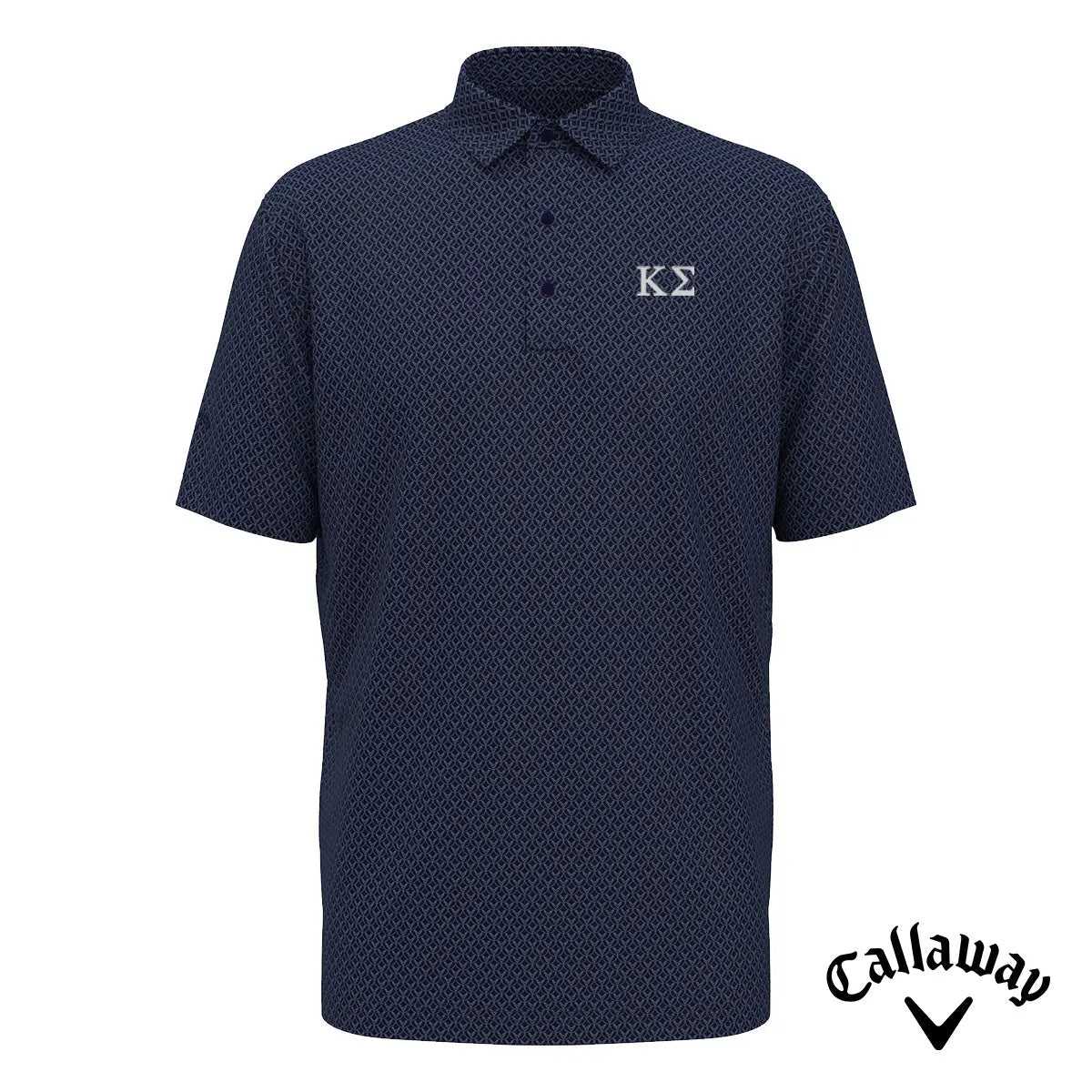Kappa Sig Callaway Chevron Patterned Polo Kappa Sigma