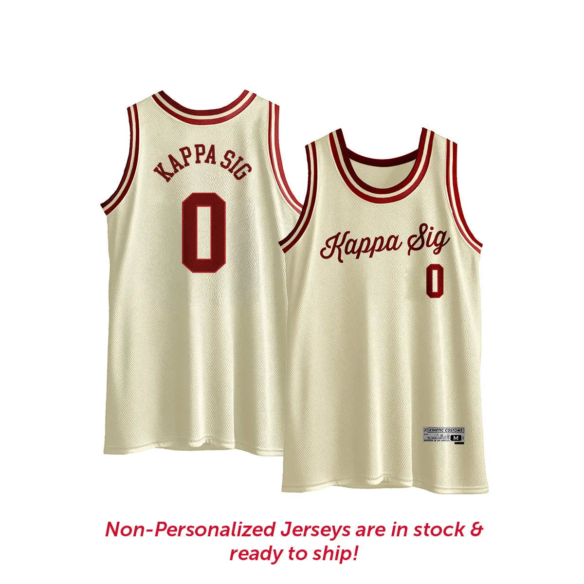 Kappa Sig Retro Basketball Jersey.