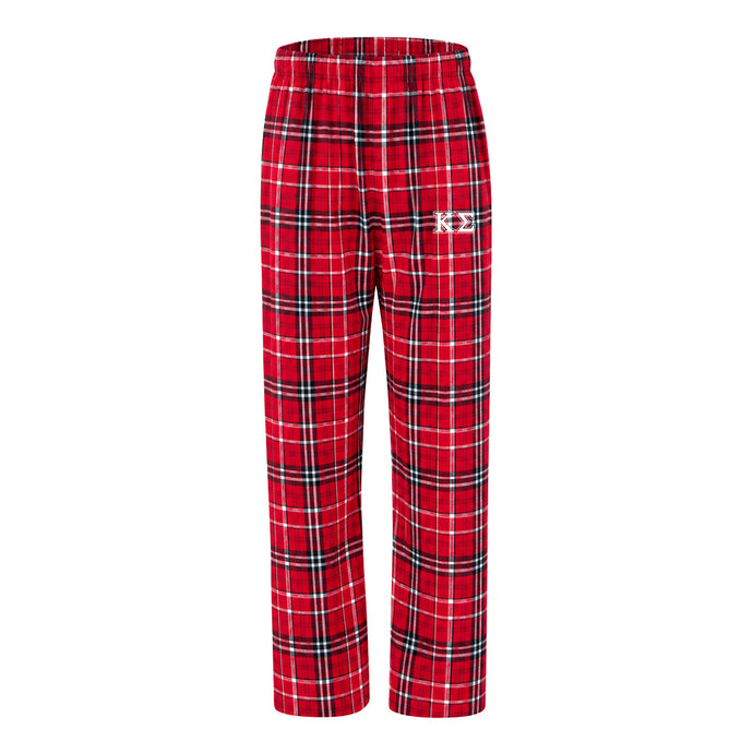 Kappa Sig Red Plaid Flannel Pants