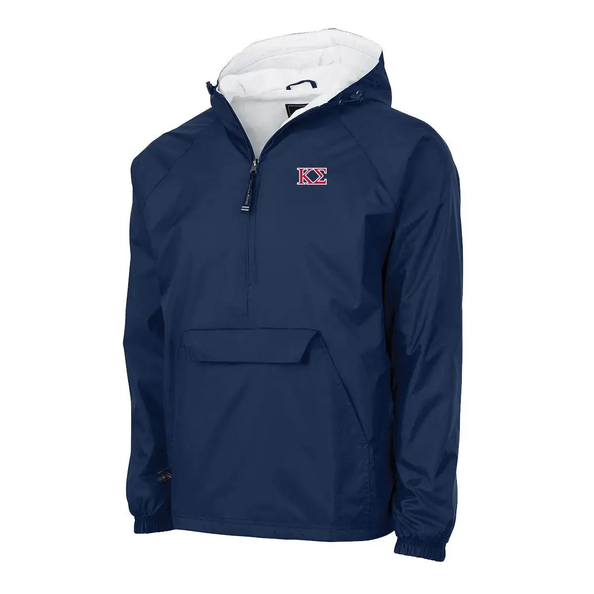 New! Kappa Sig Classic 1/4 Zip Rain Jacket Kappa Sigma