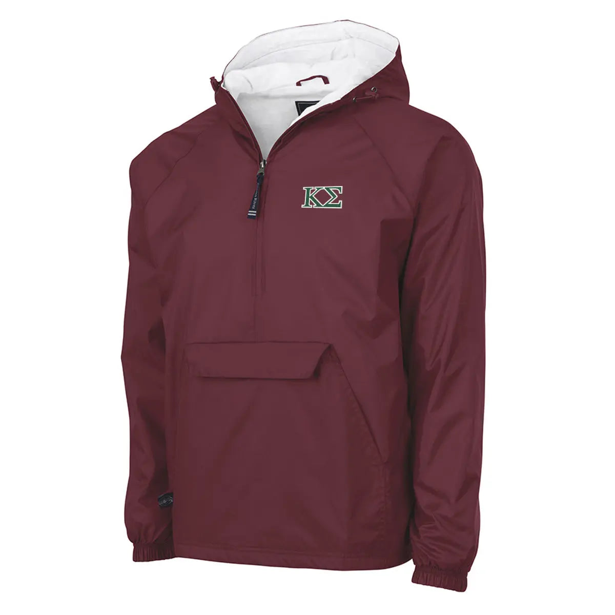 New! Kappa Sig Classic 1/4 Zip Rain Jacket Kappa Sigma