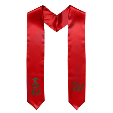 Kappa Sig Embroidered Crest Graduation Stole Kappa Sigma