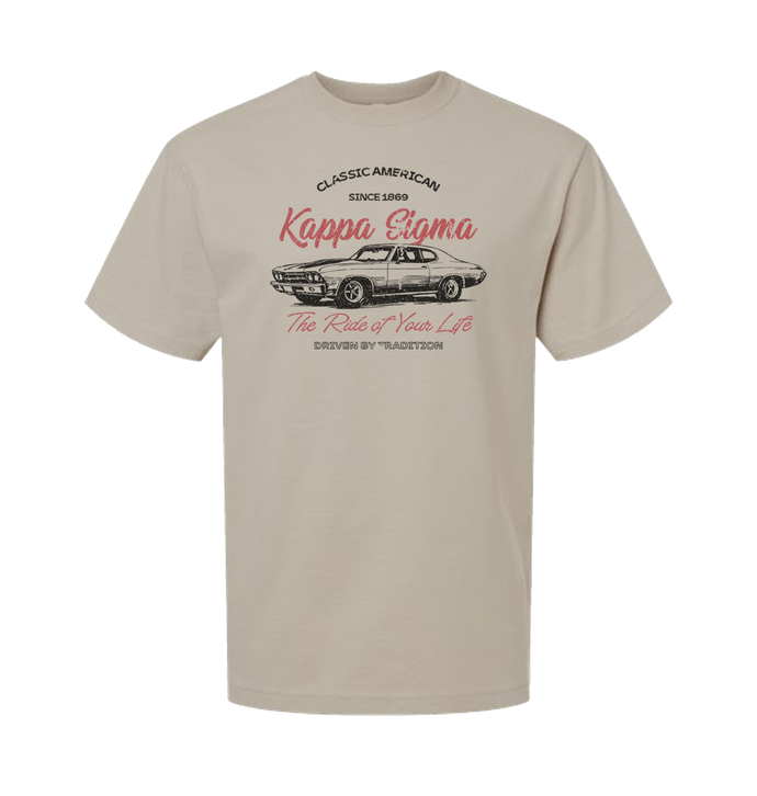 Bone Printed Premium T-Shirt Front