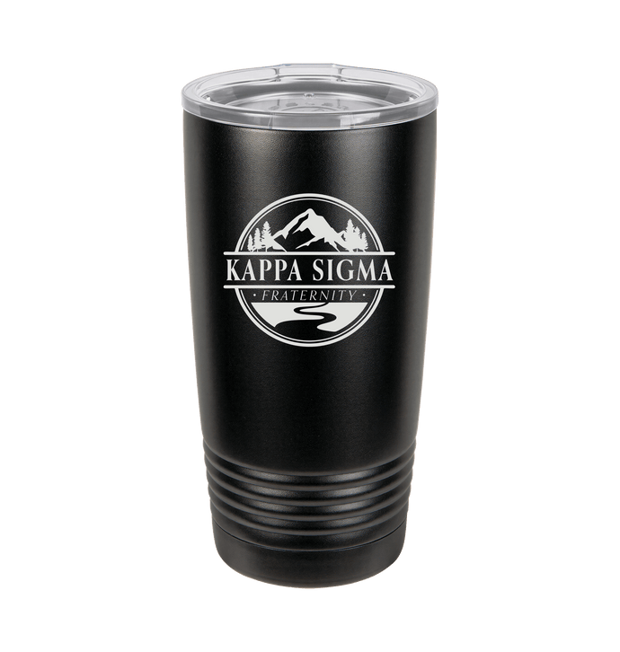 Black Tumblers Front