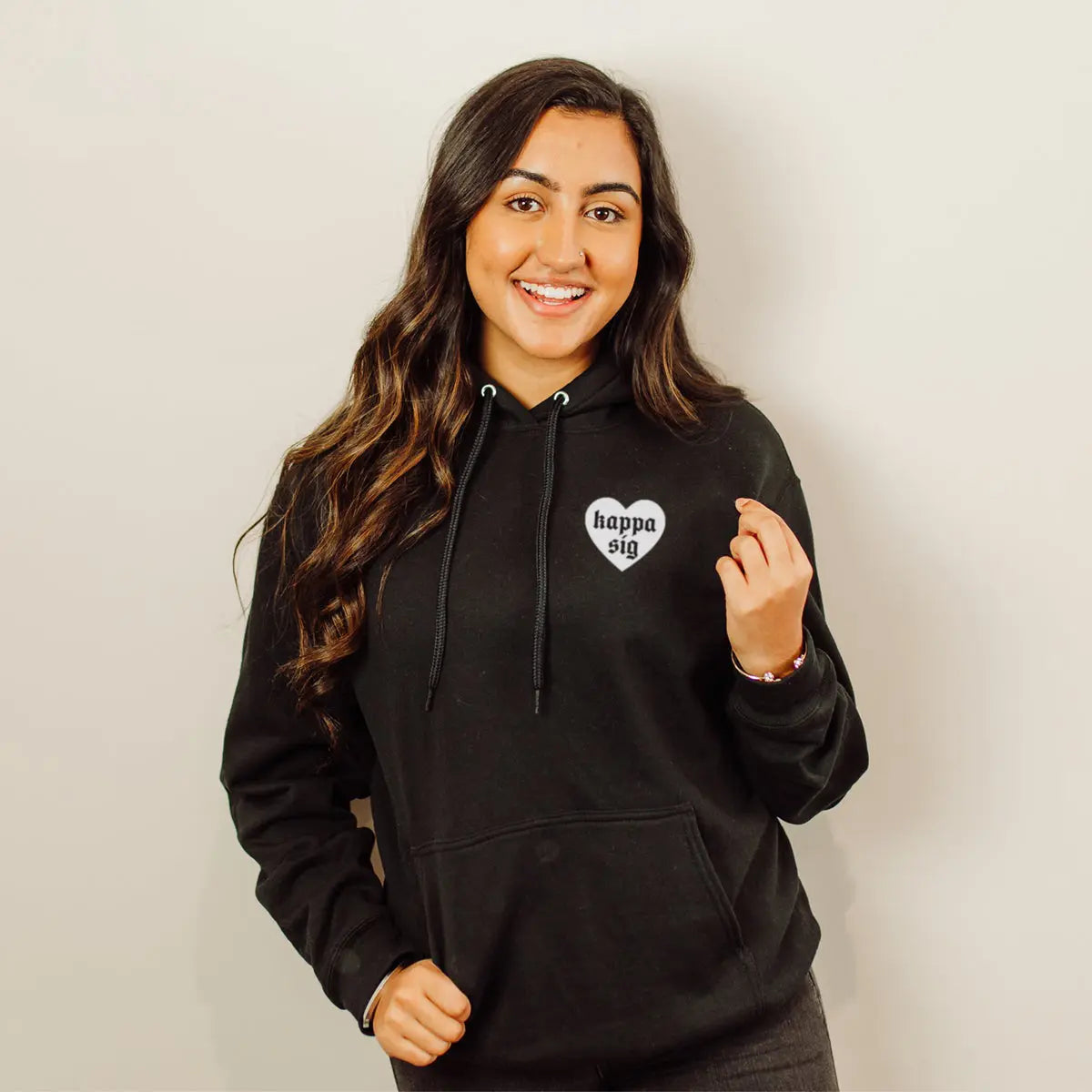 Kappa Sig Old School Sweetheart Hoodie - Kappa Sigma Official Store