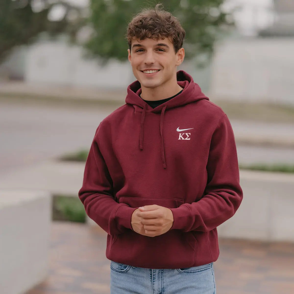 Kappa Sig Nike Embroidered Hoodie - Kappa Sigma Official Store