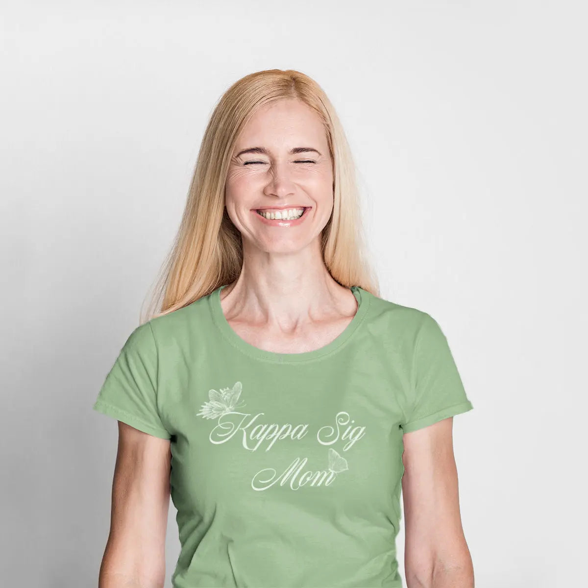 Kappa Sig Sage Green Mom Tee - Kappa Sigma Official Store