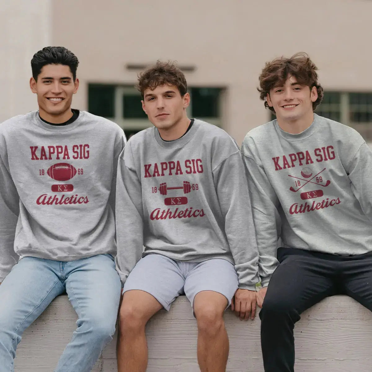 New! Kappa Sig Athletic Crewneck - Kappa Sigma Official Store