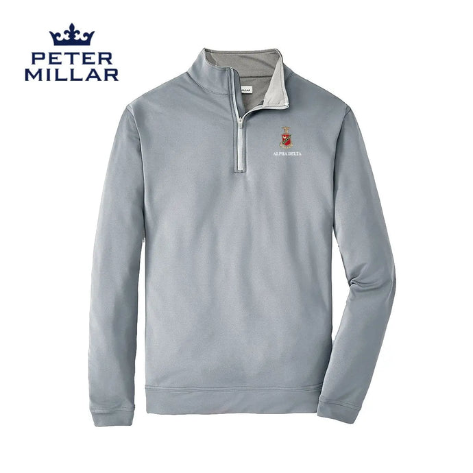Kappa Sig Peter Millar Perth Stretch Quarter Zip with Crest - Kappa Sigma Official Store