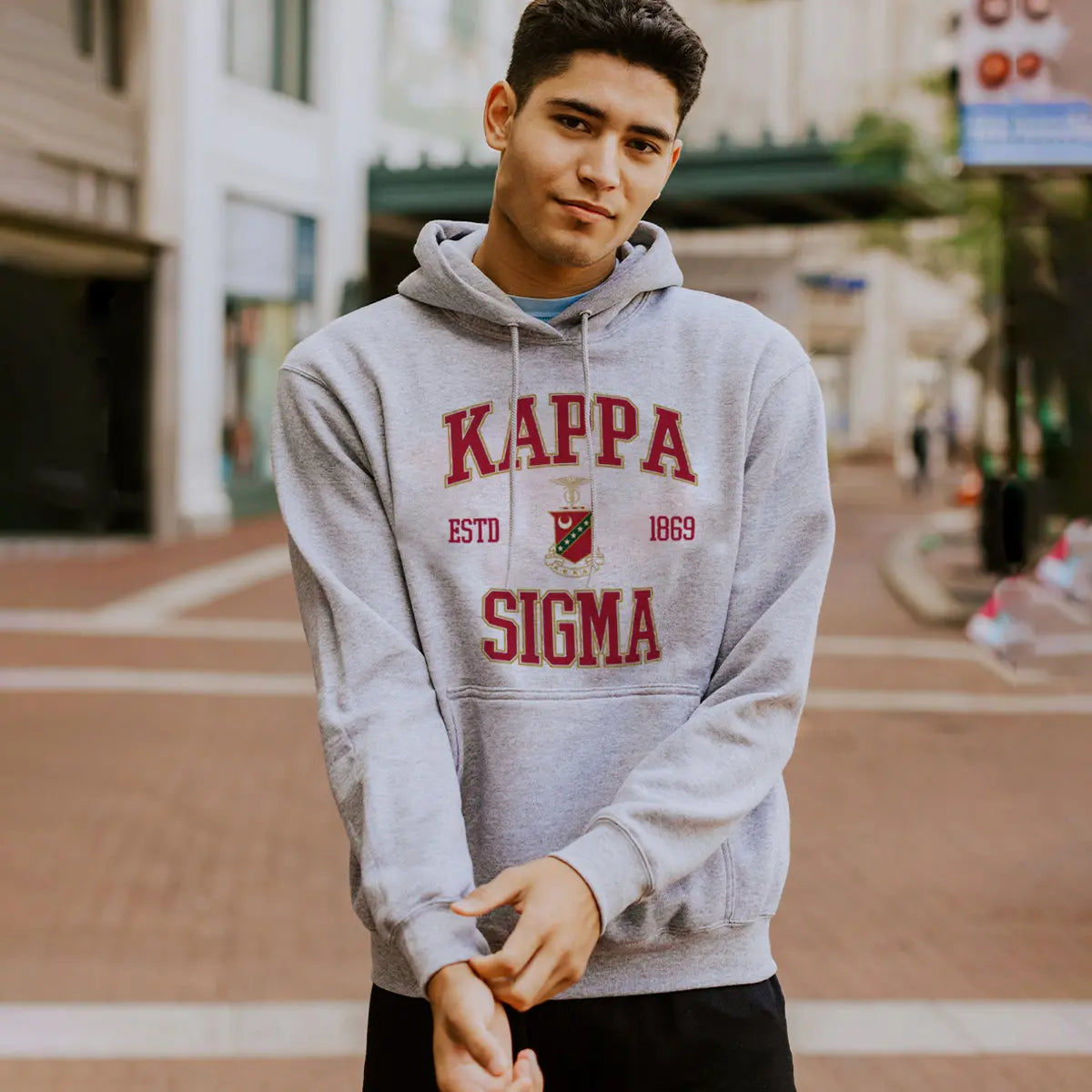 Kappa Sig Classic Crest Hoodie - Kappa Sigma Official Store