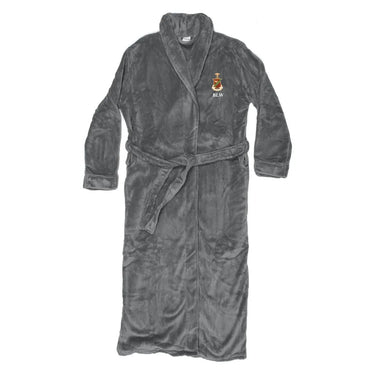 Kappa Sig Personalized Charcoal Ultra Soft Robe - Kappa Sigma Official Store