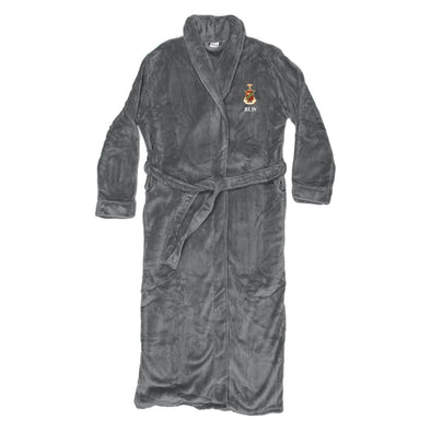 Kappa Sig Personalized Charcoal Ultra Soft Robe
