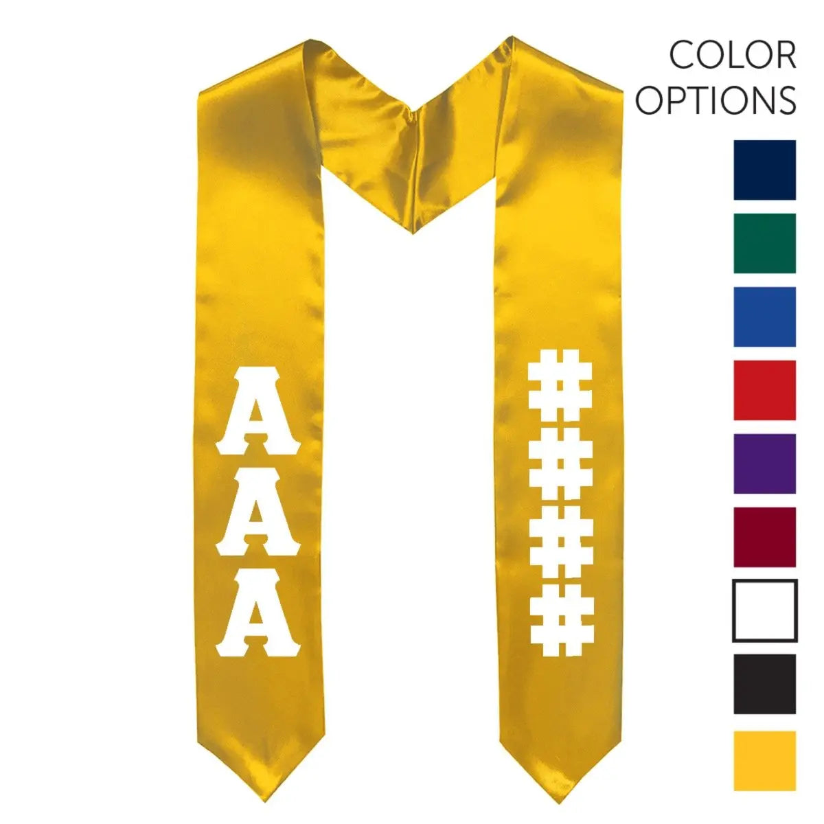 Kappa Sig Pick Your Own Colors Graduation Stole - Kappa Sigma Official Store