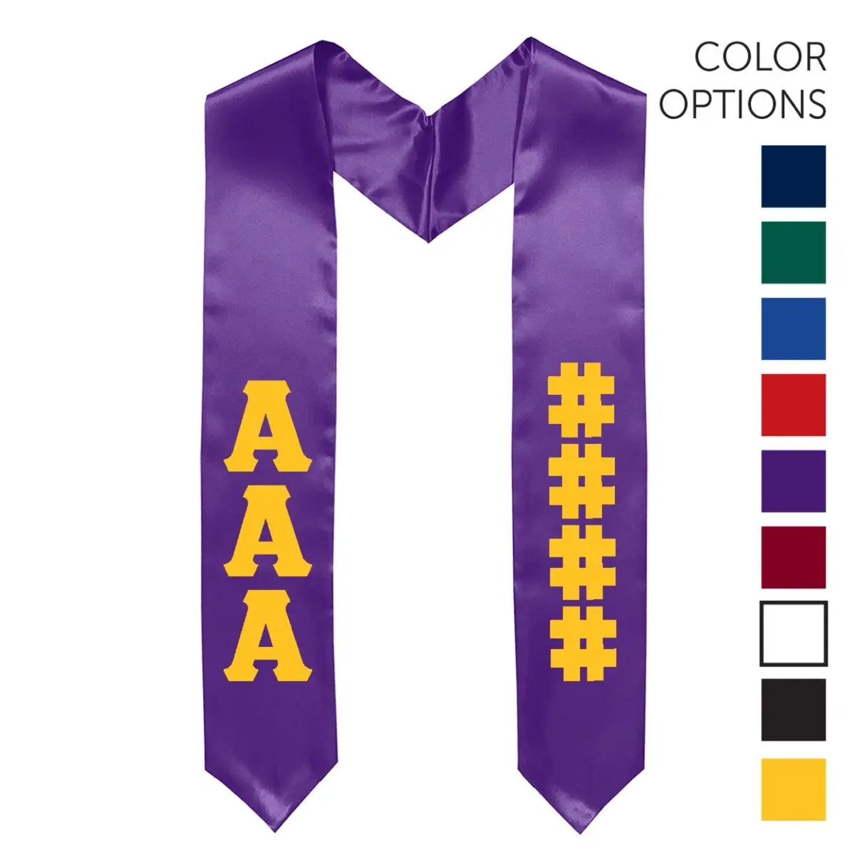 Kappa Sig Pick Your Own Colors Graduation Stole - Kappa Sigma Official Store