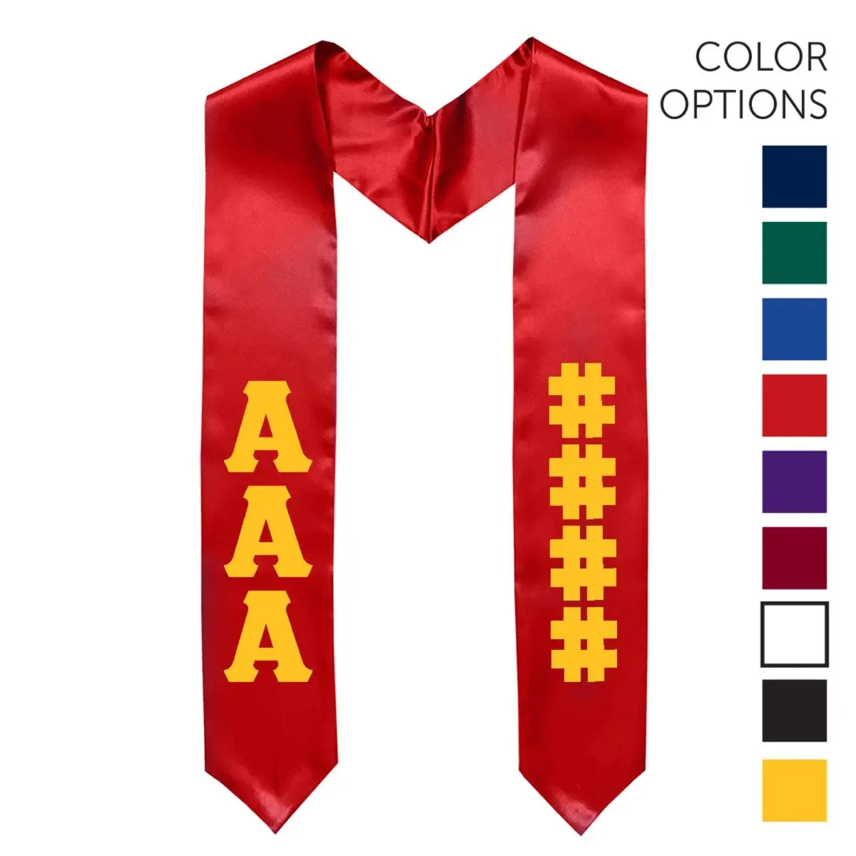 Kappa Sig Pick Your Own Colors Graduation Stole - Kappa Sigma Official Store