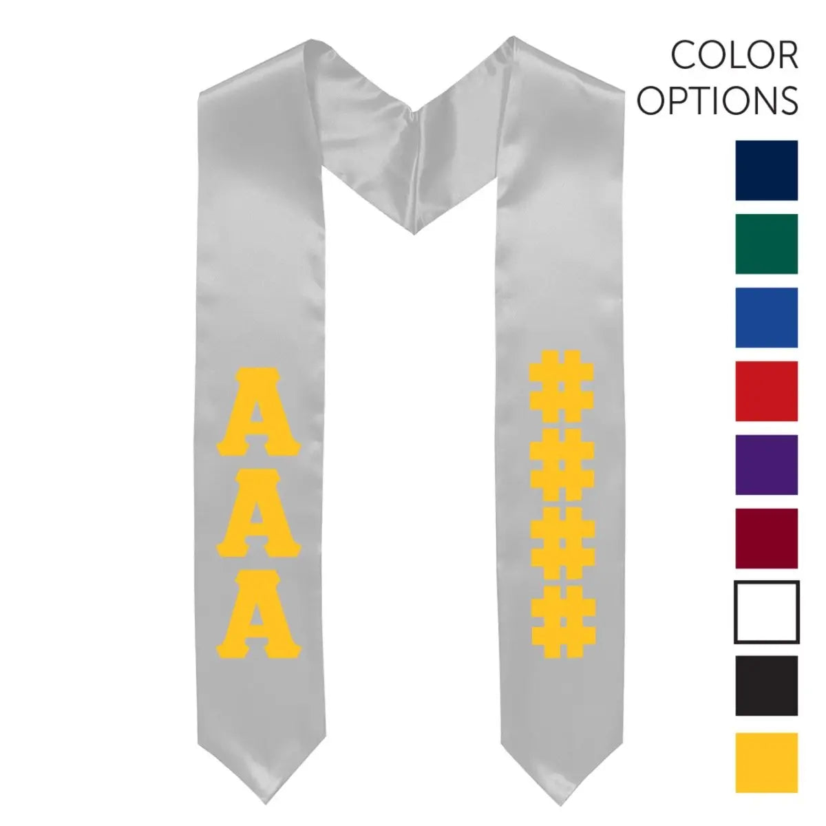 Kappa Sig Pick Your Own Colors Graduation Stole - Kappa Sigma Official Store