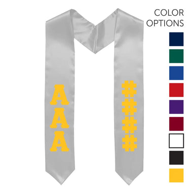 Kappa Sig Pick Your Own Colors Graduation Stole - Kappa Sigma Official Store