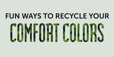 Fun Ways to Recycle your Comfort Colors Tees