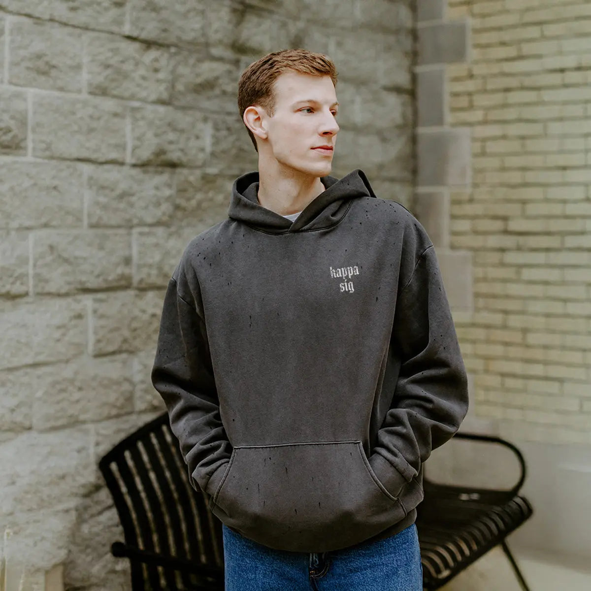 Kappa Sig Iron Brotherhood Heavyweight Hoodie