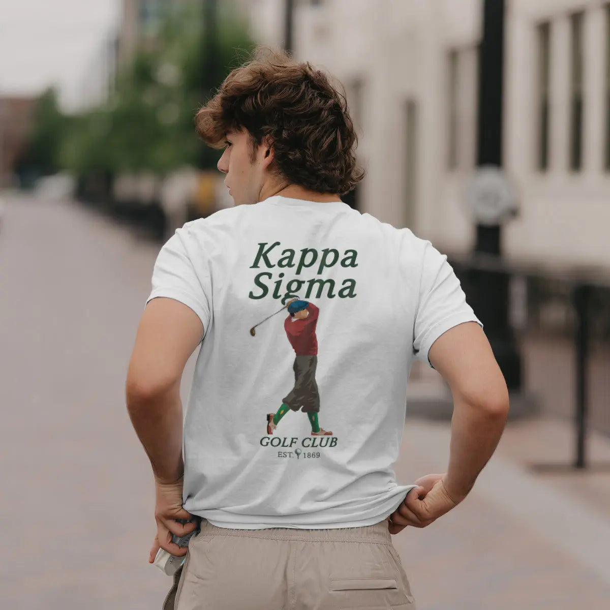 New! Kappa Sig Comfort Colors Timeless Swing Short Sleeve Tee