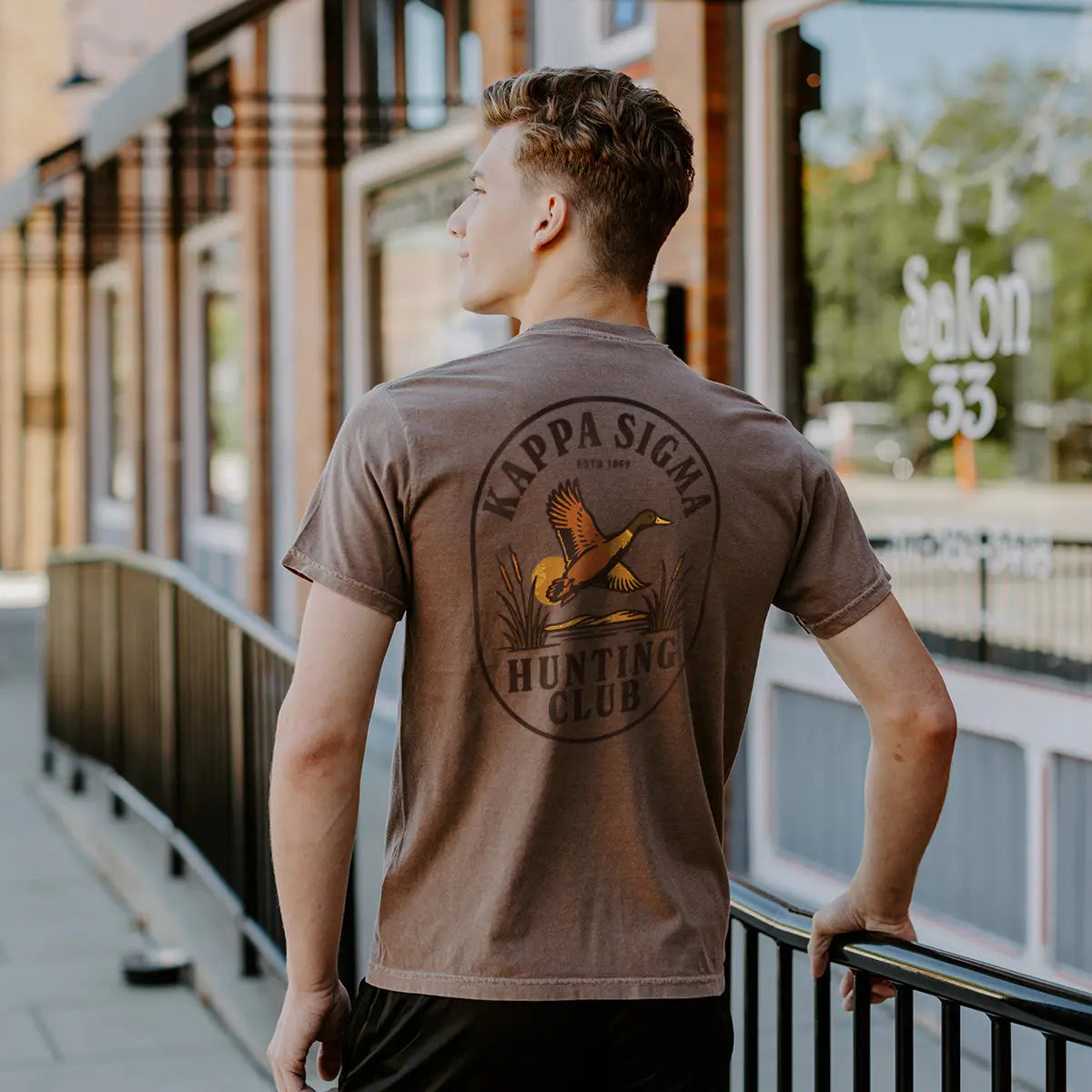 New! Kappa Sig Hunting Club Short Sleeve Tee Kappa Sigma