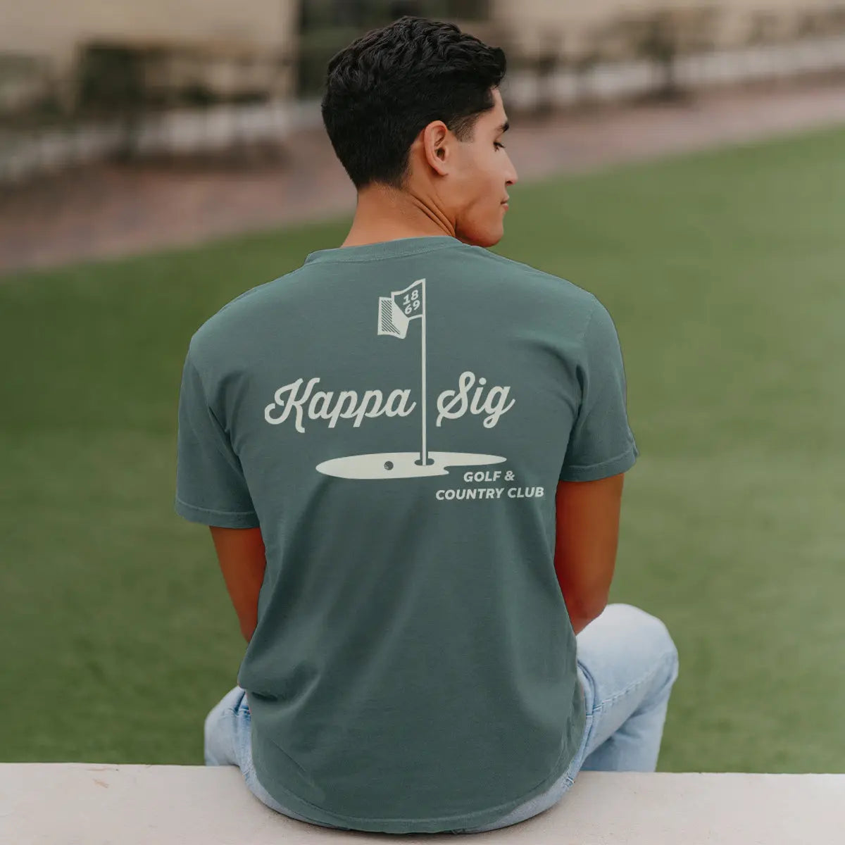 New! Kappa Sig Comfort Colors Par For The Course Short Sleeve Tee - Kappa Sigma Official Store