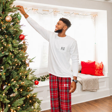 Kappa Sig Red Plaid Flannel Pants