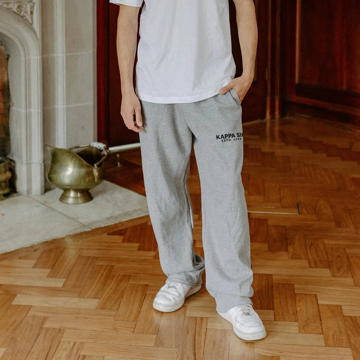 Kappa Sigma  gray fraternity Heritage Lounge Sweatpants
