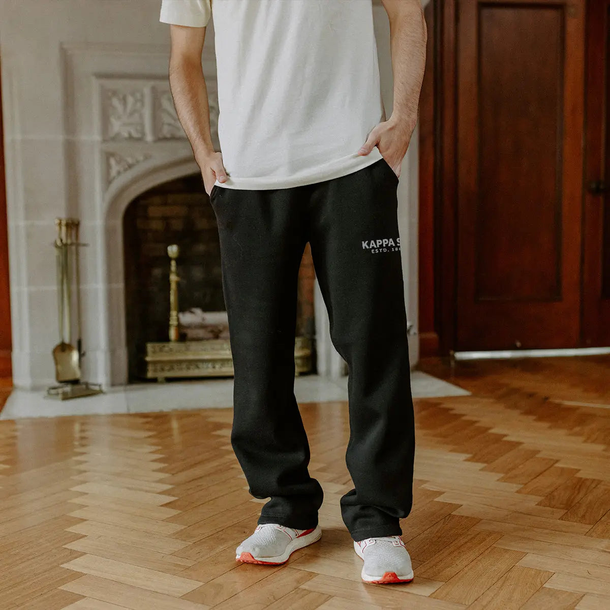 Kappa Sig Black Greek Heritage Lounge Sweatpants
