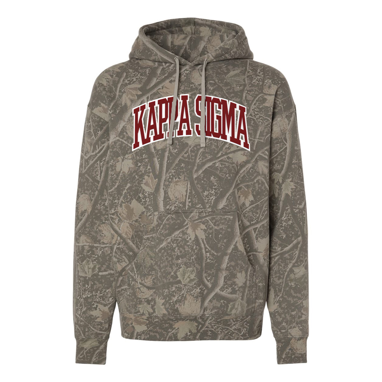 Deadwood Tree Camo Kappa Sigma Sewn On Hoodie