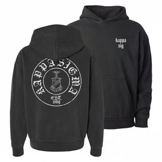 Kappa Sig Iron Brotherhood Heavyweight Hoodie