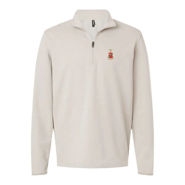 Kappa Sig Embroidered Crest Quarter Zip Kappa Sigma