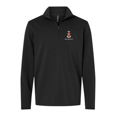 Kappa Sig Embroidered Crest Quarter Zip Kappa Sigma