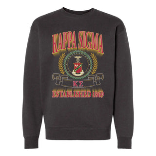 Kappa Sig Frat Heavyweight Graphic Crewneck.