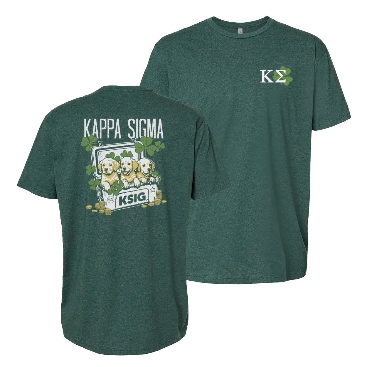 Green Kappa Sigma St.Patrick's t-shirt