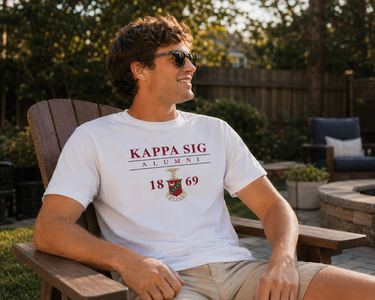 Kappa Sig Alumni Crest Short Sleeve Tee