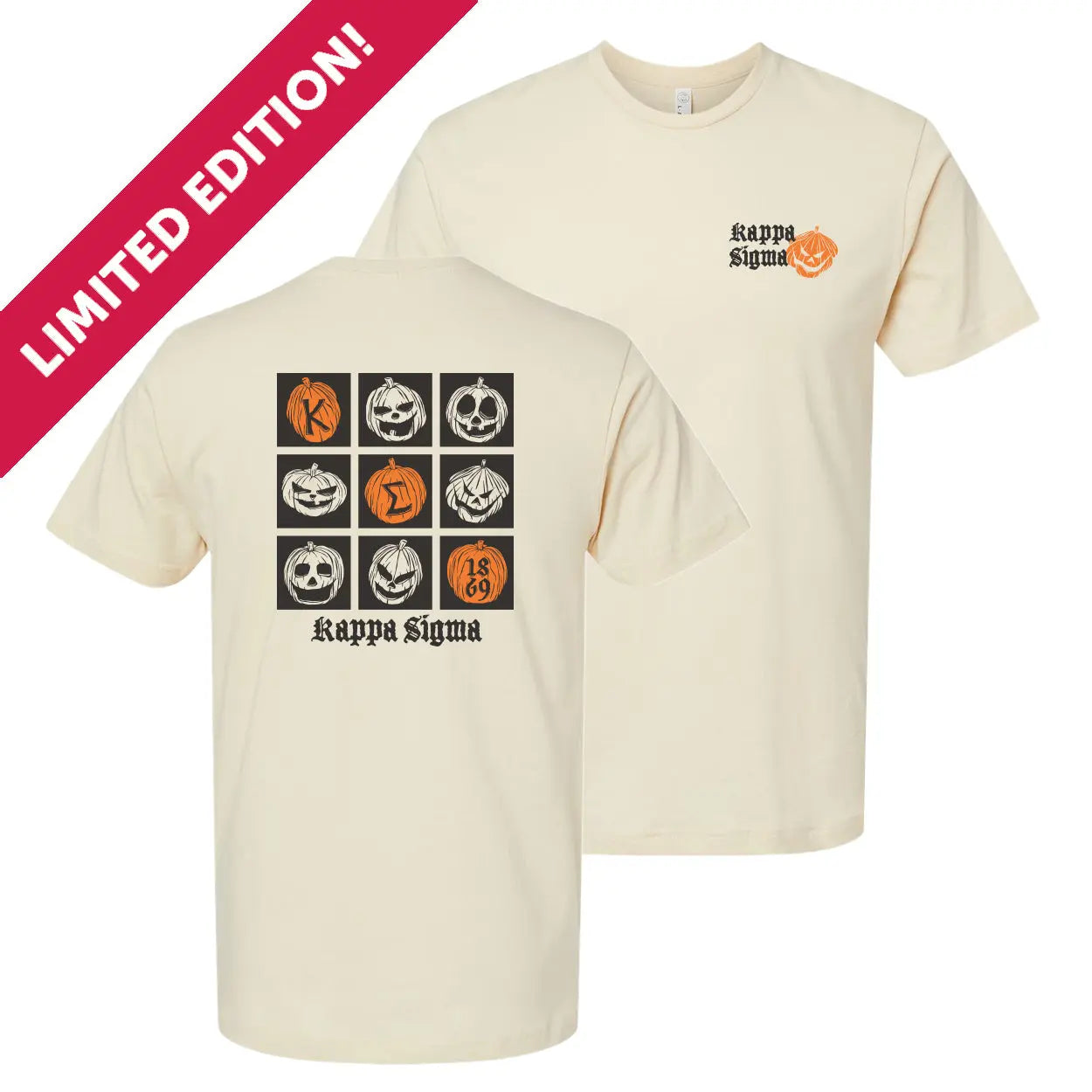New! Kappa Sig Jack-O-Letter Tee Kappa Sigma