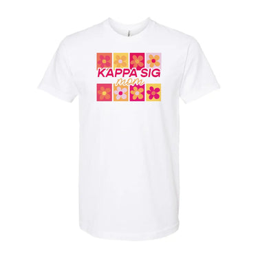 New! Kappa Sig Blooming Proud Mom Short Sleeve Tee Kappa Sigma