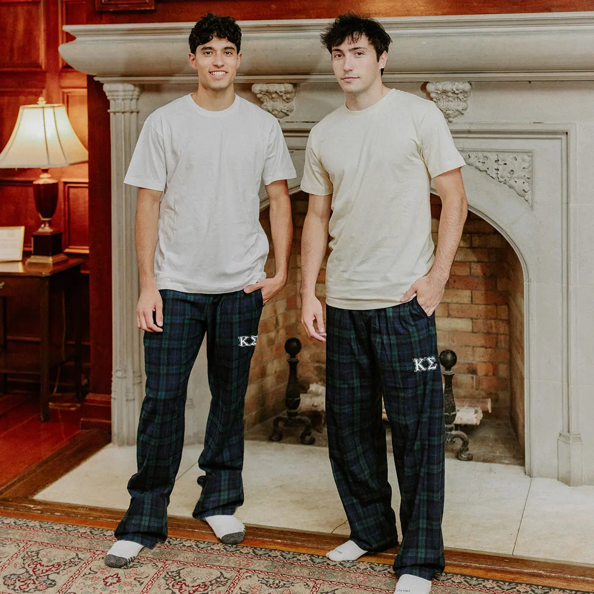 Kappa Sigma Blackwatch Plaid Flannel Pants