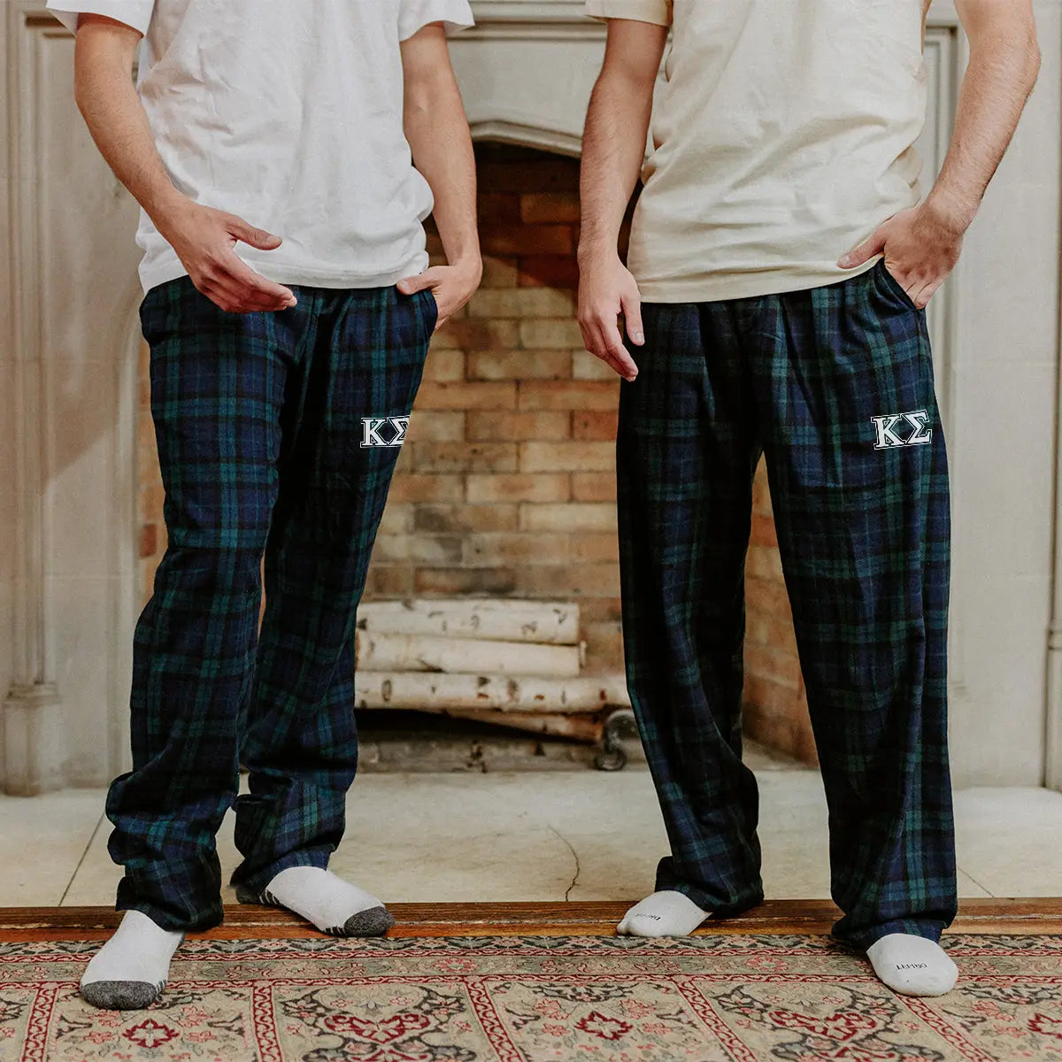 Kappa Sig Blackwatch Plaid Flannel Pants