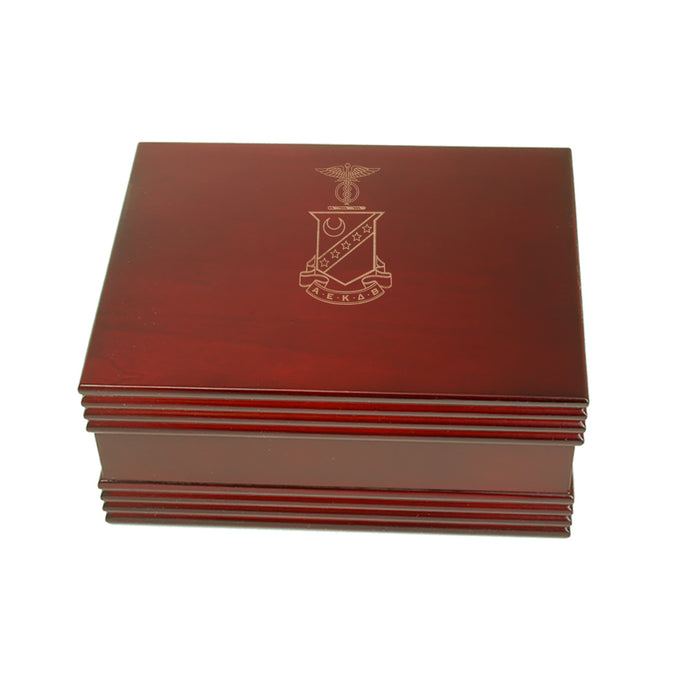 Kappa Sig Deluxe Engraved Rosewood Box